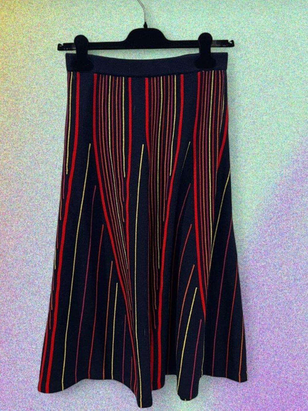 ASOS Multi-Colored Midi Skirt Size 4